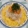 ノリサン's cooksnap of when they made しらすおろしすっぱスパ.