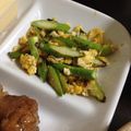 ポメちょん's cooksnap of when they made アスパラ★たまご炒め.