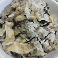 まろん☆'s cooksnap of when they made しらす干しと油揚げの炊き込みごはん.