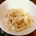 yutakoba's cooksnap of when they made ひと味違う☆大根ツナマヨ♪.
