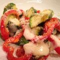 くんくんままちゃん's cooksnap of when they made ★チーズとろ～り♪トマトとズッキーニ炒め.