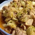べる5's cooksnap of when they made 鶏モモ肉とキャベツのゴマ味噌南蛮風.