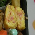 abumix's cooksnap of when they made かにかま＆チーズの卵焼き♡.