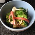 didiko's cooksnap of when they made ブロッコリーとカニカマ☆味噌サラダ.