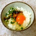三人の天使ママ☆'s cooksnap of when they made 簡単☆昼ごはんに焼き肉風味の卵かけごはん.