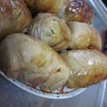 こずっぺ's cooksnap of when they made 肉巻きおにぎりエノキ入☆ガッツリ弁当に◎.