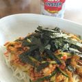 kitchenＫ's cooksnap of when they made 塩レモン◎キュウリとネギのサクサク夏麺.