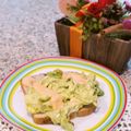 るるおか's cooksnap of when they made アボカドチーたまトースト.