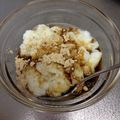 にゃめここ's cooksnap of when they made ヘルシー美味しい簡単★スキムミルクもち.