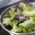 キッチンまさ's cooksnap of when they made さっぱり♪韓国風レタスと海苔のサラダ.