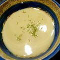 kuragenoie's cooksnap of when they made 簡単冷製スープ ビシソワーズ.