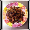 K0A9O0R8U♪'s cooksnap of when they made グリンピースとナスのマーボー風丼♪.