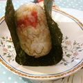 ヌーシ's cooksnap of when they made 大好き♡ごまごま梅おにぎり.
