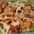 くっくのん's cooksnap of when they made レンコンチップと塩さばサラダ.