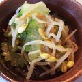 なかじママ's cooksnap of when they made ✿ゴーヤともやしのナムル✿.