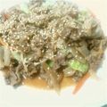 khママ's cooksnap of when they made ひと味違う！ｿｰｽ味の野菜炒め♪.