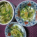 ニワちゃん's cooksnap of when they made みょうがときゅうりの中華風あえ.