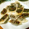 やゆみ's cooksnap of when they made 魚のアラで!!ニラ餃子&ニラそぼろ.