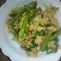 まくにゃん☆'s cooksnap of when they made ＊アスパラとピーマンの卵炒め＊.