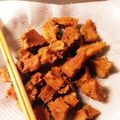 ふふくく's cooksnap of when they made 美味しい出汁があれば高野豆腐のから揚げ☆.