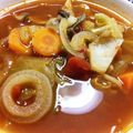 ☆ちゃっきー☆'s cooksnap of when they made トマトの酸味が美味しい野菜スープ　.
