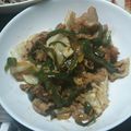 Lurutan's cooksnap of when they made ナスピーマン豚コマ！スタミナ味噌炒め！.