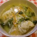 あ・み's cooksnap of when they made 野菜たっぷり！塩麹入りスープ餃子.
