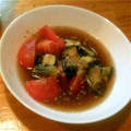 みみこ♡'s cooksnap of when they made 揚げない☆茄子とトマトのツヤツヤ揚げ浸し.