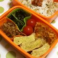 ブー吉's cooksnap of when they made お弁当に♬冷凍焼売withケチャカレー♡.