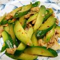 ｸｯｷﾝｸﾞﾏﾏ's cooksnap of when they made 豚肉ときゅうりの豆板醤炒め.