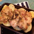 北海道伯爵's cooksnap of when they made こんがり＆ほくほく★パリチキポテト.
