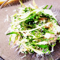 カエサルーン's cooksnap of when they made しらすの茗荷大葉和え.
