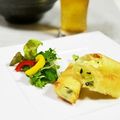 uronn's cooksnap of when they made とろ～り☆ズッキーニとチーズの春巻き.