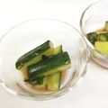 おやつ缶's cooksnap of when they made 大葉と酢でさっぱり★きゅうりの醤油漬け.