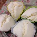 Miffy49's cooksnap of when they made ヘルシー蒸しパン with ジャム♥.