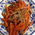 yuko5461's cooksnap of when they made にんじんのきんぴら風.