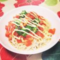Mari01ko04's cooksnap of when they made 簡単！夏も元気にぶっかけそうめん.