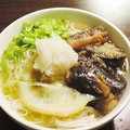 Laceyblue's cooksnap of when they made ひとつの鍋で簡単！素麺ナス.