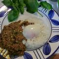 Nobu10's cooksnap of when they made 茄子たっぷりのドライカレー☆.