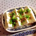 ふなここ's cooksnap of when they made 簡単☆ゴマのせ冷奴.