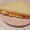 ＊とりこ＊'s cooksnap of when they made ５分でできちゃう☆我が家のたまごサンド.