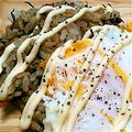 maaaaaaaa♪'s cooksnap of when they made 余ったひじき煮で☆カフェランチ風混ぜご飯.