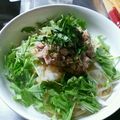 梅尾の嫁さん's cooksnap of when they made めんつゆ＊ツナと水菜の和風パスタ.