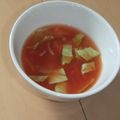 きらり流れ星's cooksnap of when they made 野菜不足解消♩トマトスープ.