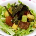 ♘かな's cooksnap of when they made おうちでカフェごはん*まぐろアボガド丼.