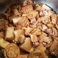 ケロケロかえるん's cooksnap of when they made 簡単♥鶏肉と厚揚げの焼き煮（弁当に☆）.