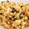 mmk0804's cooksnap of when they made ダイエット☆米不使用ヘルシーおから炒飯！.
