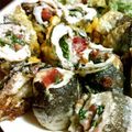 m_miho's cooksnap of when they made 鰯の梅しそ揚げ.