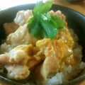 kumikko♪'s cooksnap of when they made 簡単☆親子丼.