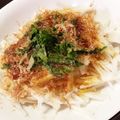 yellowow's cooksnap of when they made ゴマ油ジュワッ！大根サラダ.